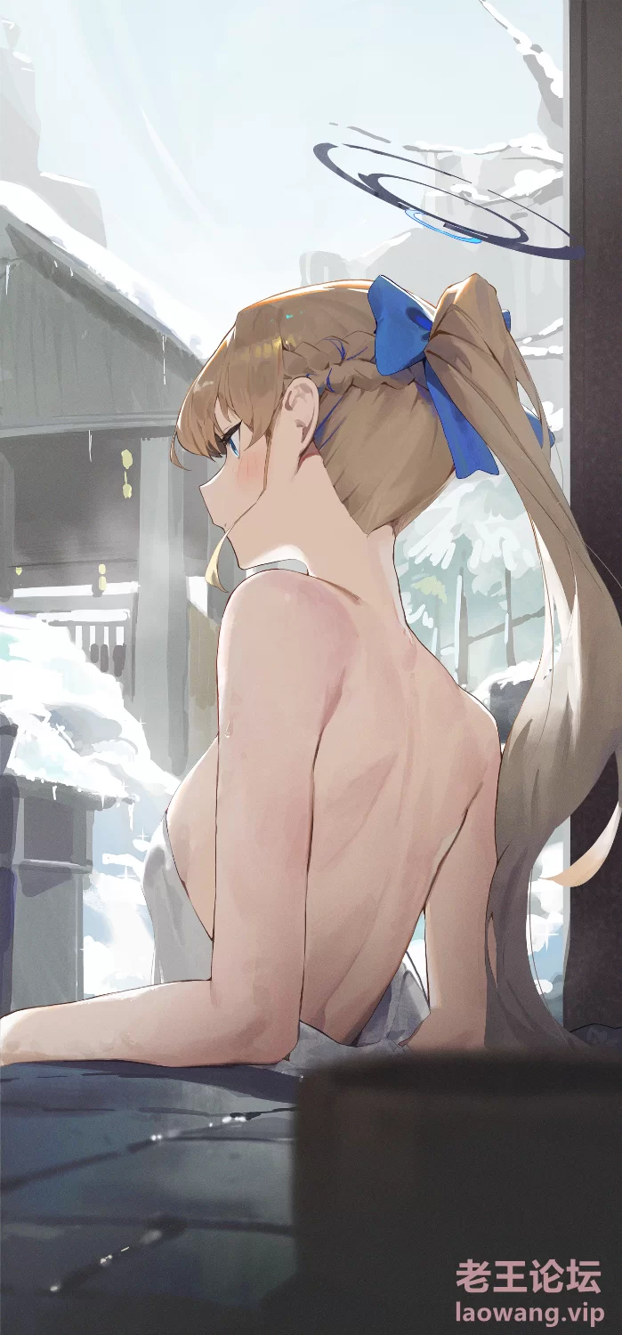 yande.re 1146827 akeboshi_himari blue_archive halo naked nipples pointy_ears qia.png